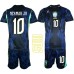 Brasilien VM 2026 Neymar #10 Bortatröja Barn
